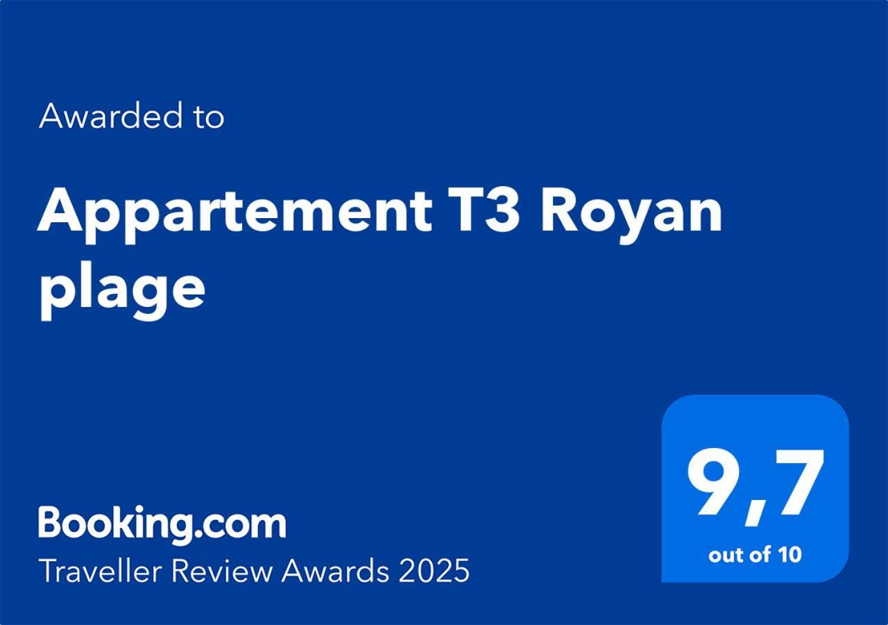 Appartement T3 Royan Plage Kültér fotó